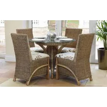 Durable Cane Dining Set